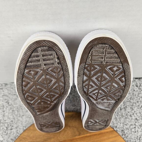 Converse Womens 7 CTAS Shoreline White Canvas Y2K Casual Shoes Slip Sneaker - Picture 9 of 12